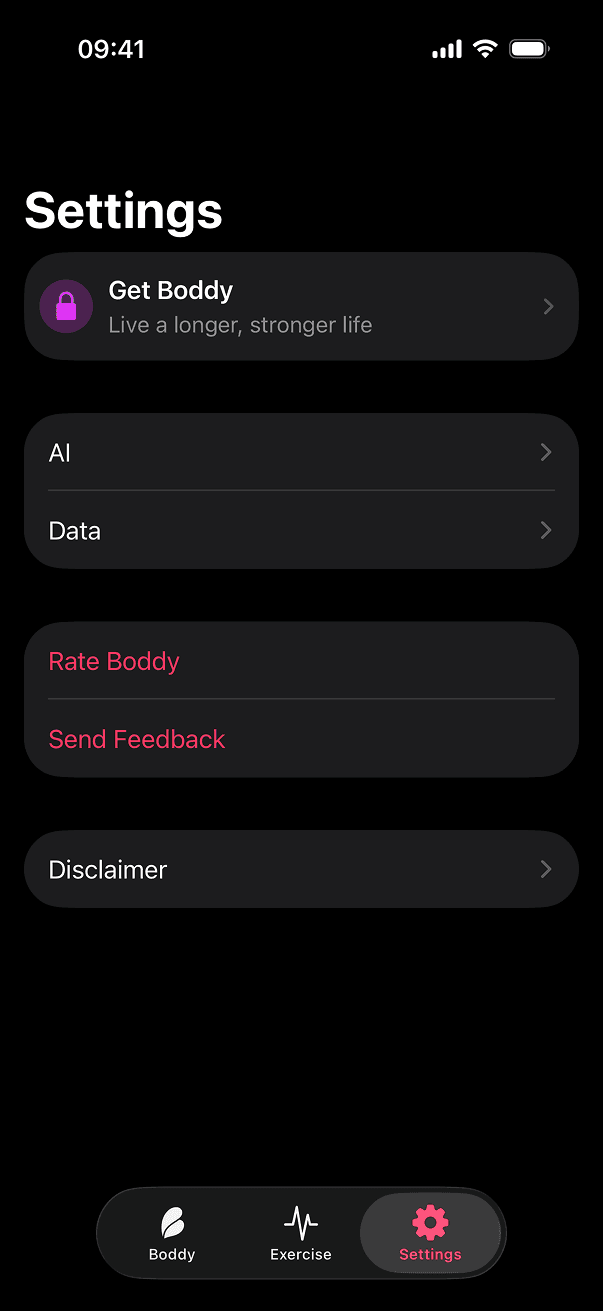 Nothing to sign in to, iCloud sync through your own account, and export whenever you want.