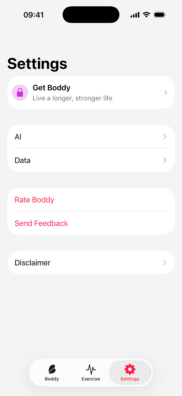 Nothing to sign in to, iCloud sync through your own account, and export whenever you want.